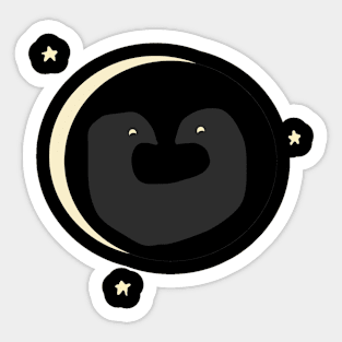 Totality Penguin Sticker